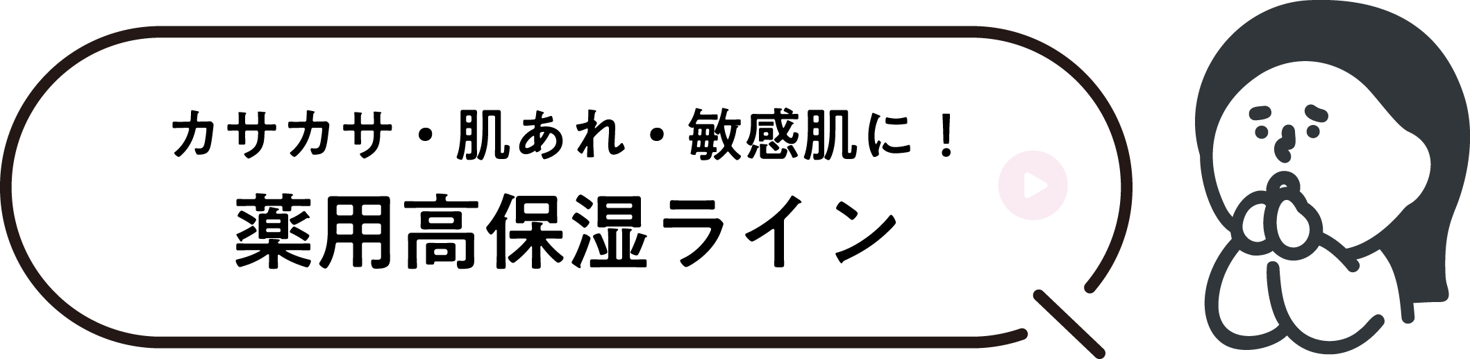 カサカサ・肌あれ・敏感肌に！薬用高保湿ライン