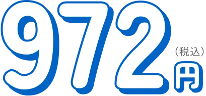 972円（税込）
