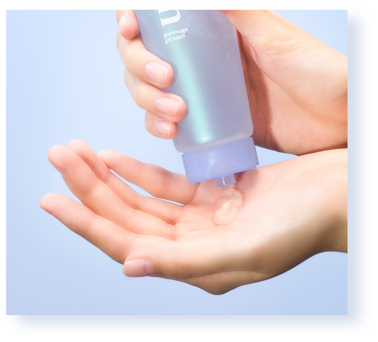 水ジェルゴマージュ洗顔