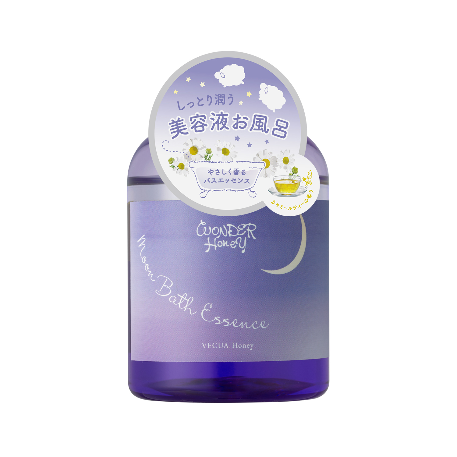 ワンダーハニー　ムーンバスエッセンス カモミールティー 180mL