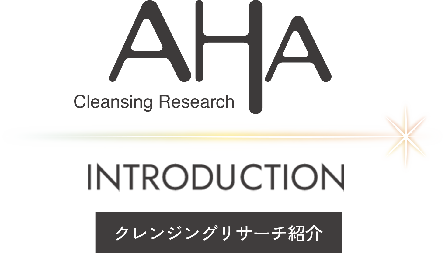 AHA Cleansing Research INTRODUCTION クレンジングリサーチ紹介