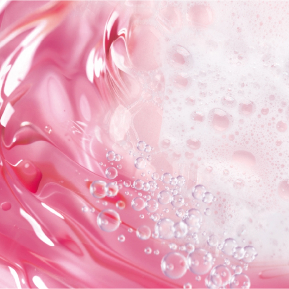 発泡ピーリング洗顔