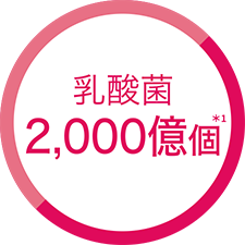 乳酸菌2000億個