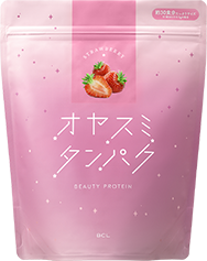 オヤスミタンパクたっぷりサイズイチゴ味