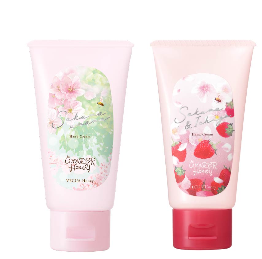 ワンダーハニーとろとろハンドクリーム サクウララ／野イチゴサクラ ＜ハンドクリーム＞