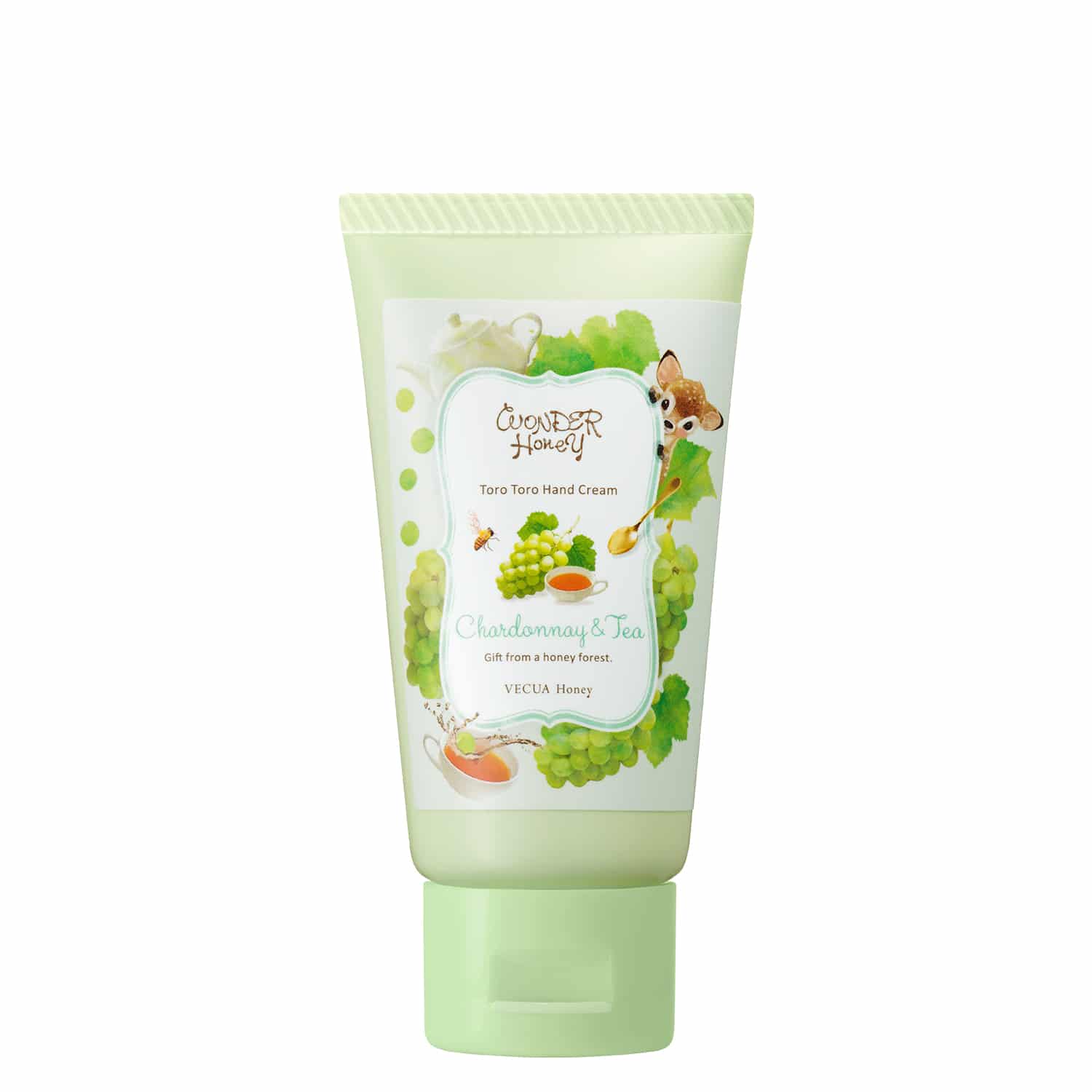 ワンダーハニー　とろとろハンドクリーム　シャルドネ＆ティー　ハンドケア　本体画像